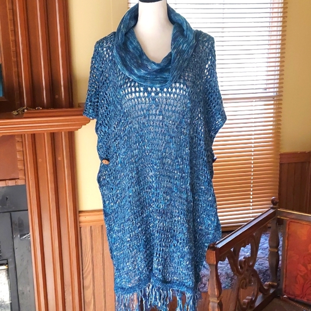 Lacy knit tunic by New Directions